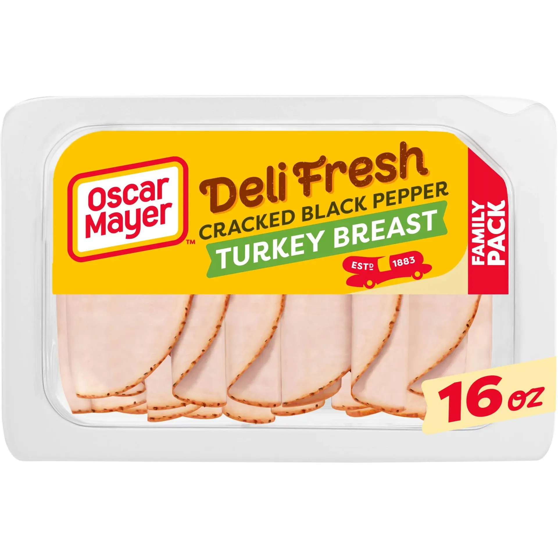 Oscar Mayer Deli Fresh Cracked Black Pepper Turkey Breast