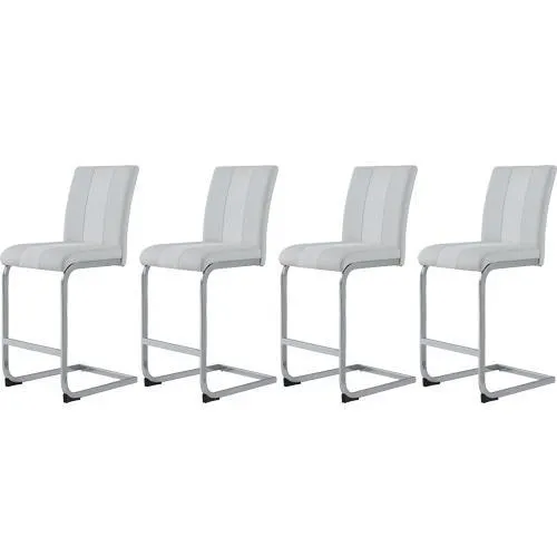 Monza White Dining Chairs