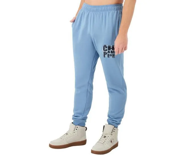 Mens Champion Powerblend Graphic Pants