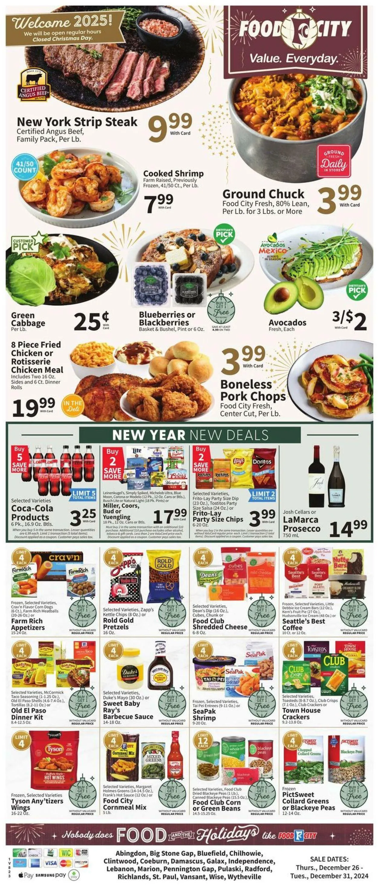 Catálogo de Food City Current weekly ad 26 de diciembre al 31 de diciembre 2024 - Página 6