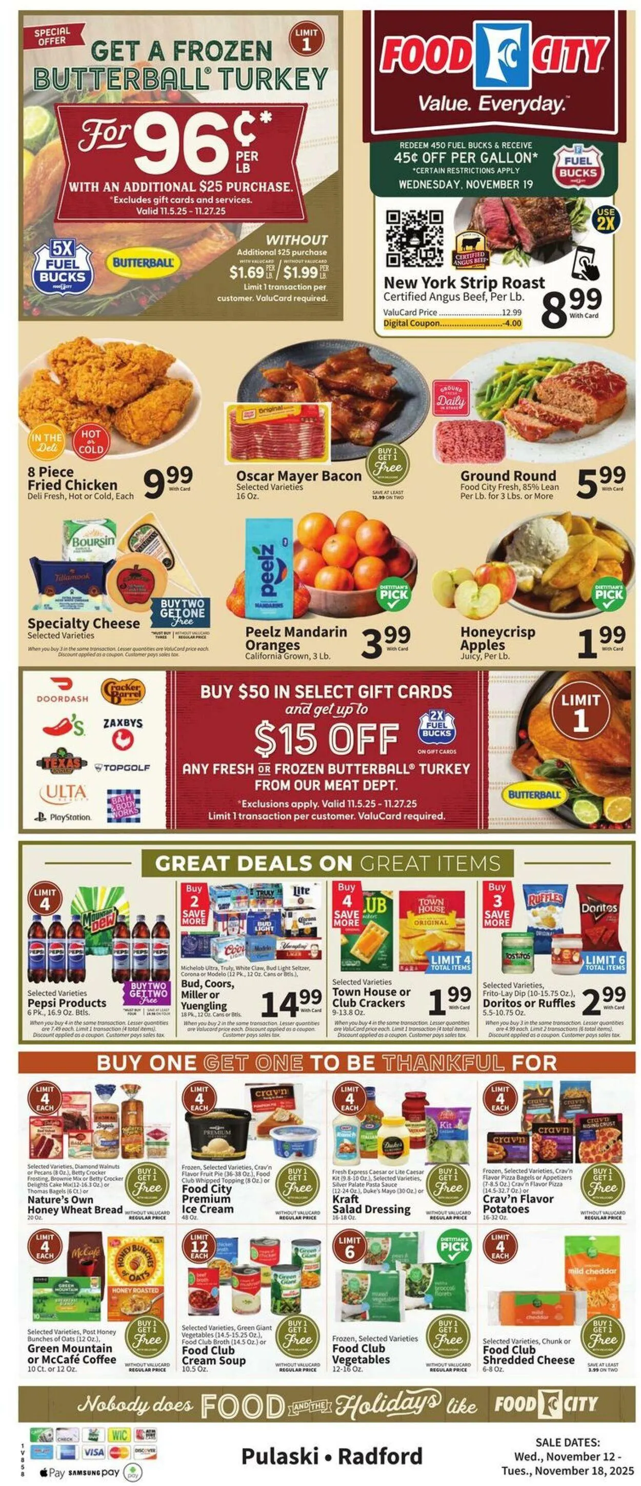Catálogo de Food City Current weekly ad 12 de noviembre al 18 de noviembre 2025 - Página 4