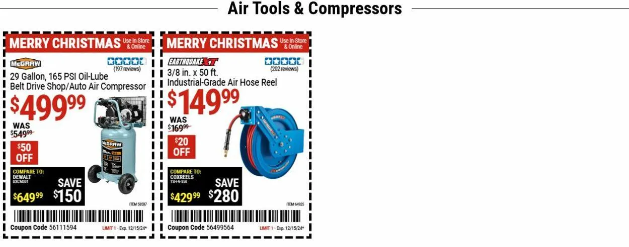 Catálogo de Harbor Freight Current weekly ad 9 de diciembre al 18 de diciembre 2024 - Página 2