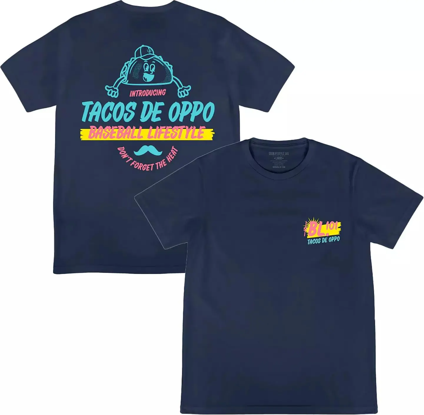 Baseball Lifestyle 101 Boys' Taco Shirt
