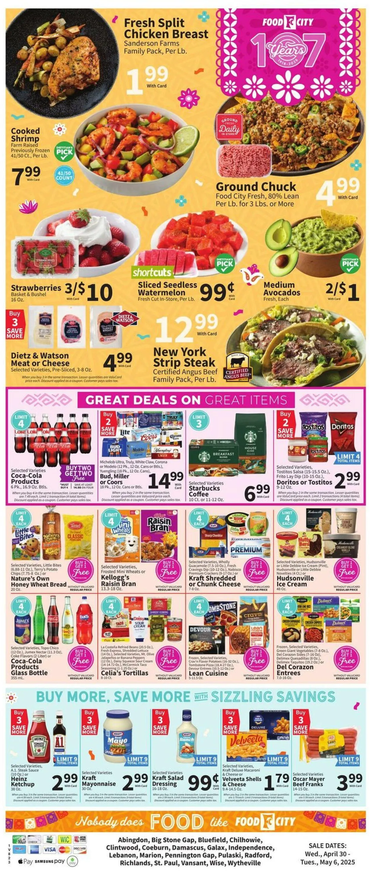 Weekly ad Food City Current weekly ad from April 30 to May 6 2025 - Page 4