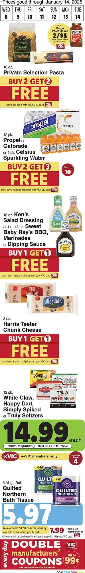 Catálogo de Harris Teeter Weekly Ad 8 de enero al 14 de enero 2025 - Página 2