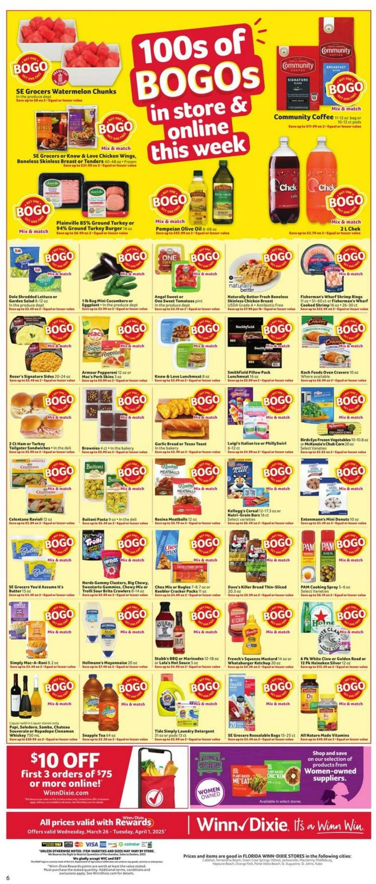 Catálogo de Winn Dixie Current weekly ad 26 de marzo al 1 de abril 2025 - Página 10