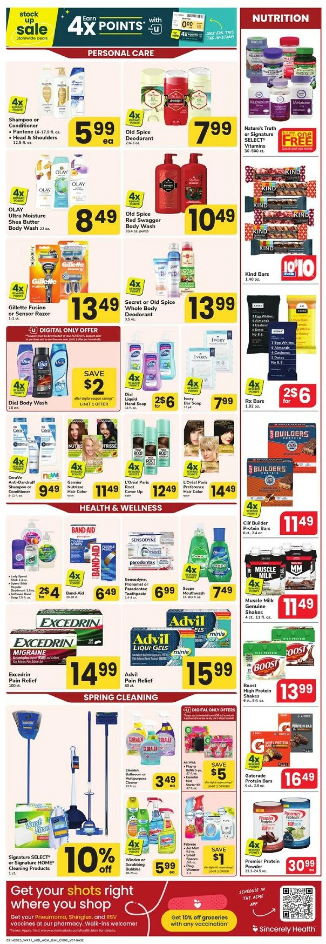 Catálogo de Acme Current weekly ad 14 de marzo al 27 de marzo 2025 - Página 2