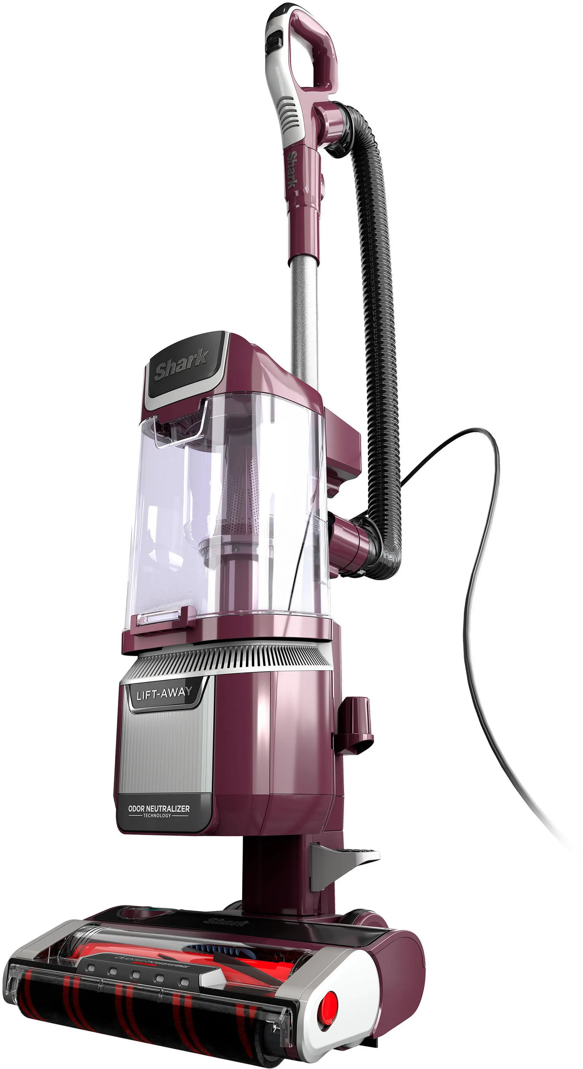 Shark - Aspiradora vertical Rotator Pet Lift-Away ADV con tecnología DuoClean PowerFins HairPro y neutralizador de olores - Vino morado