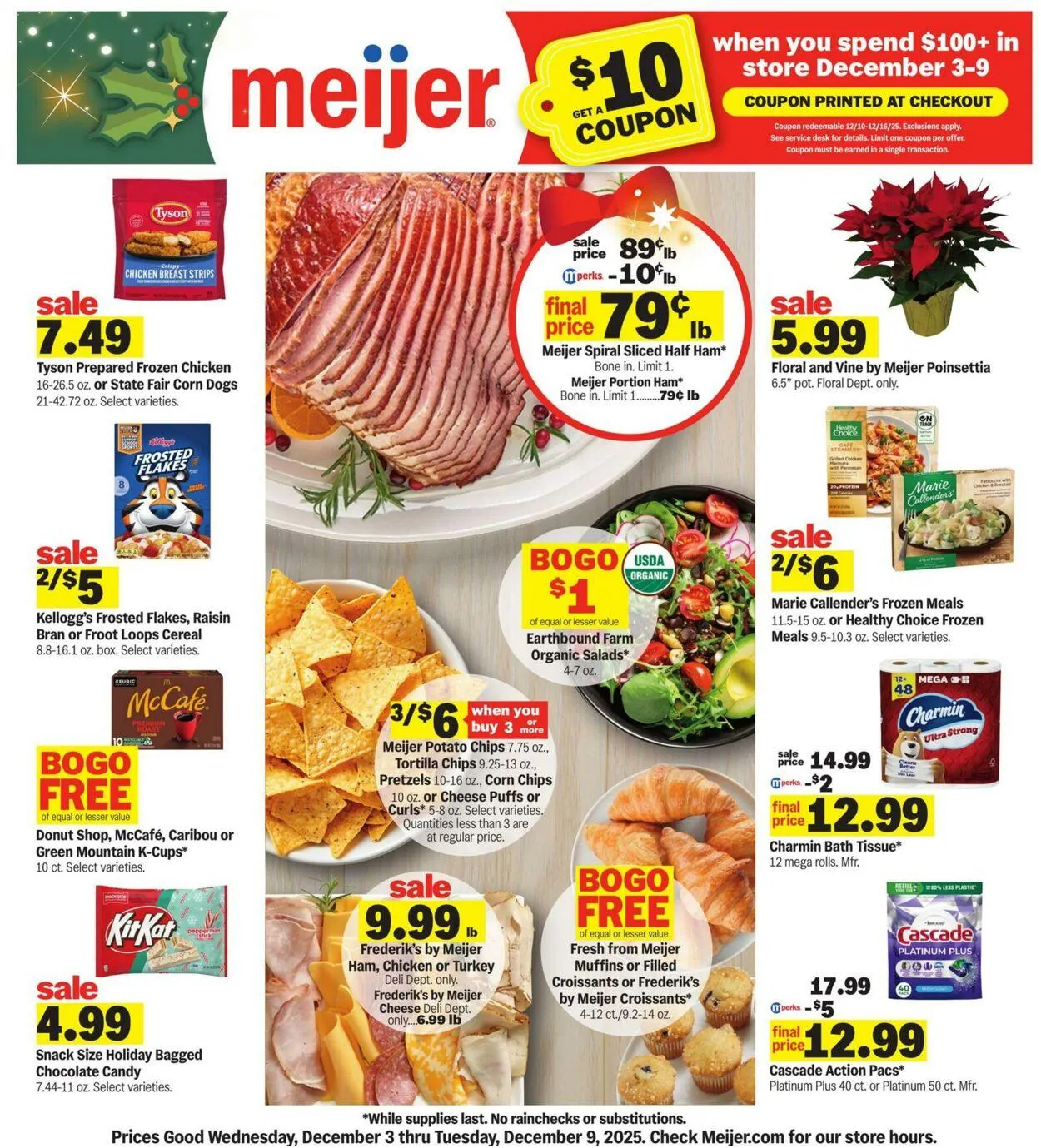 Catálogo de Meijer Current weekly ad 3 de diciembre al 9 de diciembre 2025 - Página 1