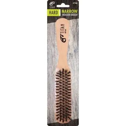 Titan Hard Narrow Brush, Wooden - 1 ct