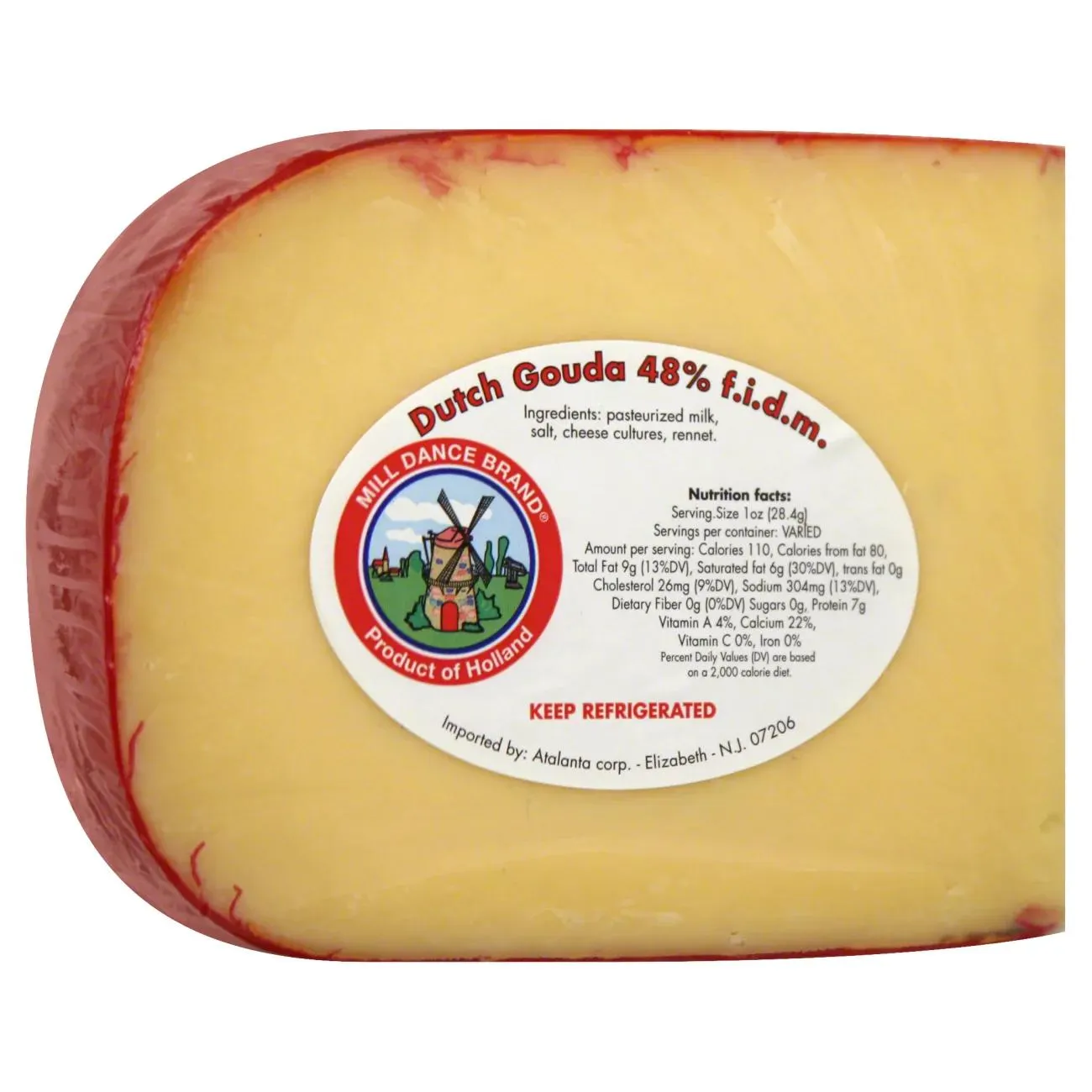 Mill Dance Brand Dutch Gouda Cheese