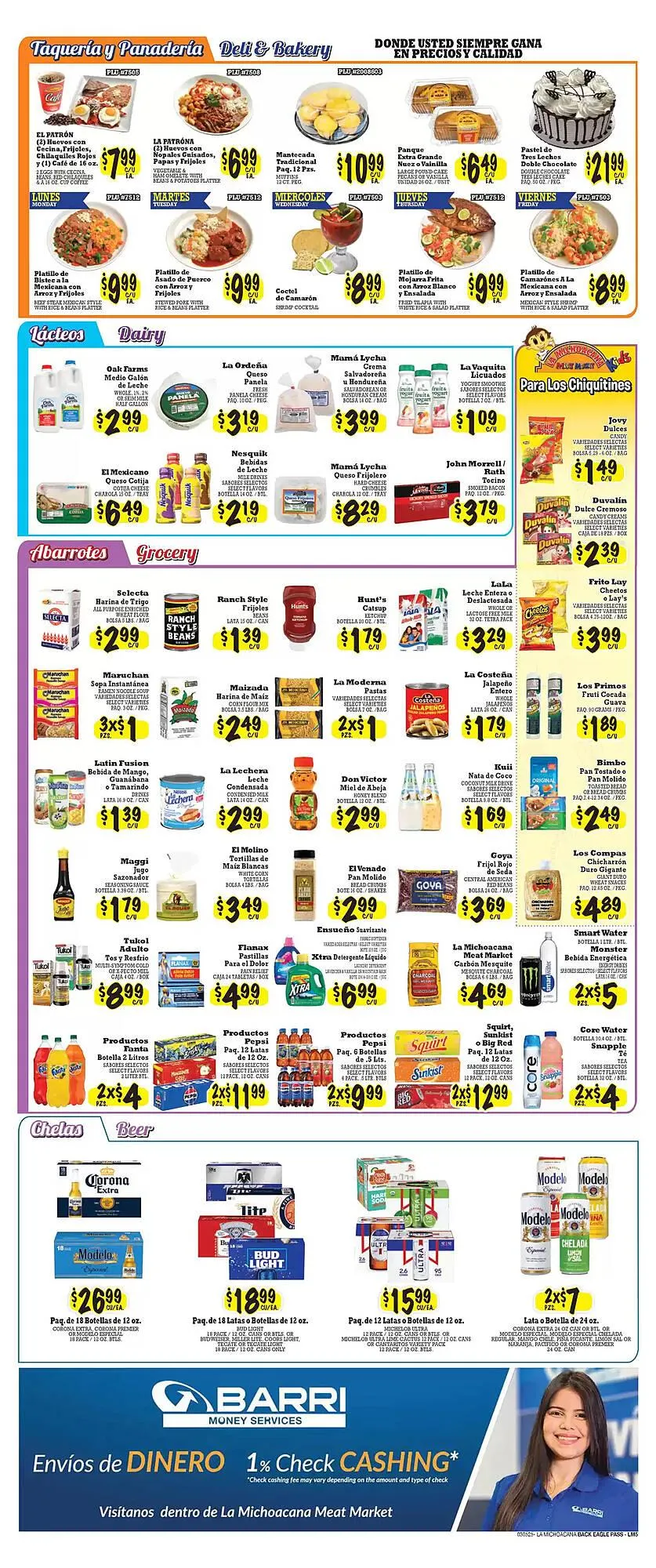 Catálogo de La Michoacana Weekly Ad 5 de marzo al 18 de marzo 2025 - Página 2