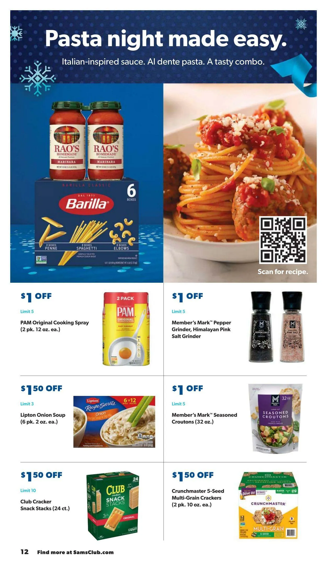 Catálogo de Sam's Club Current weekly ad 4 de diciembre al 26 de diciembre 2024 - Página 12