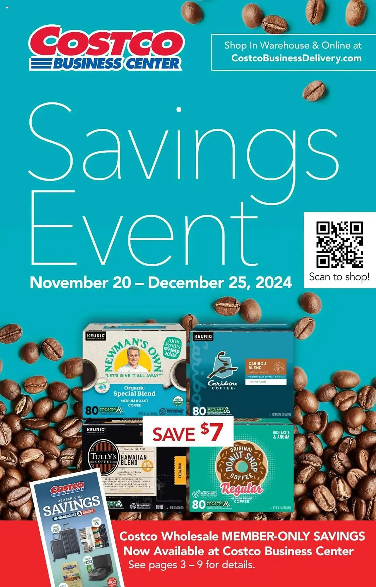 Weekly ad Costco Weekly Ad from November 20 to December 25 2024 - Page 1