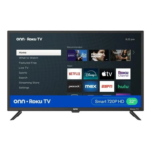 onn 32” Class HD (720P) LED Roku Smart Television (100012589)