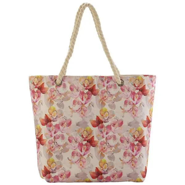 Renshun Pastel Floral Tote