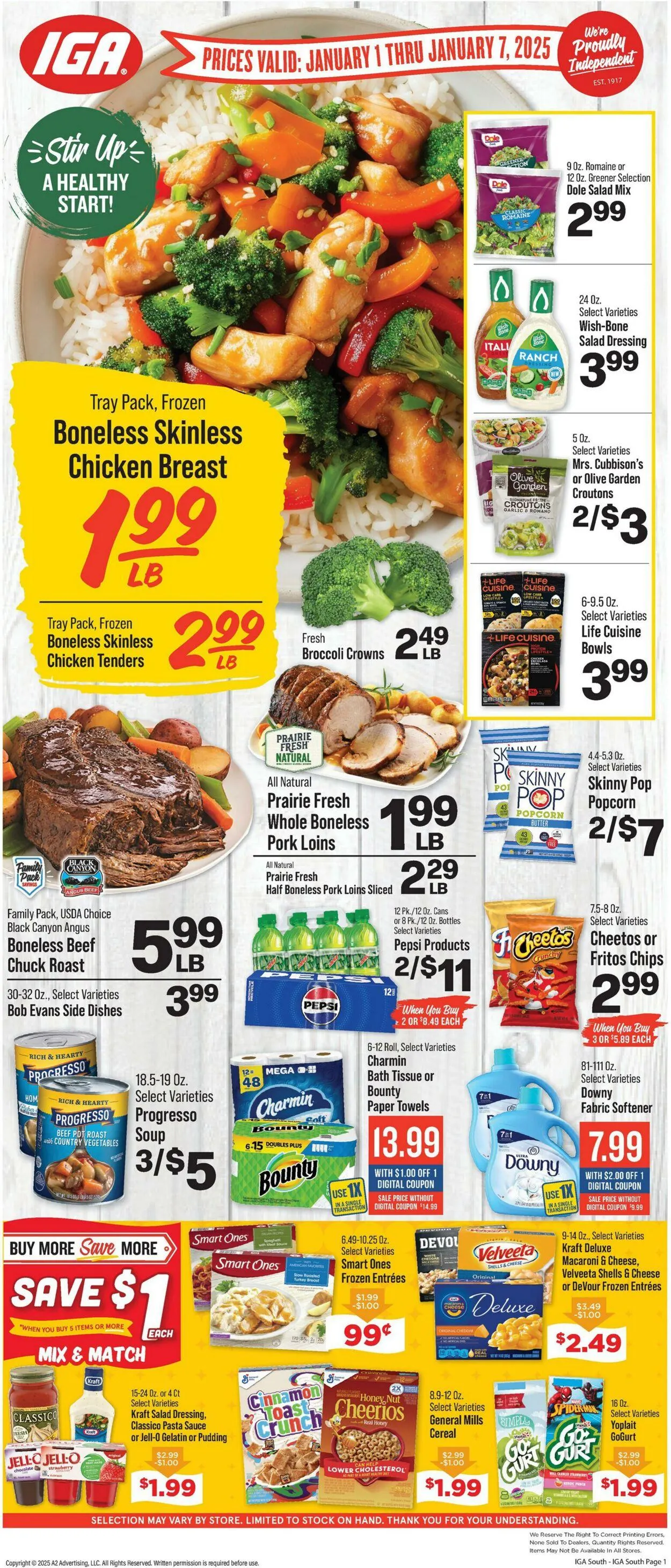 IGA Current weekly ad - 1
