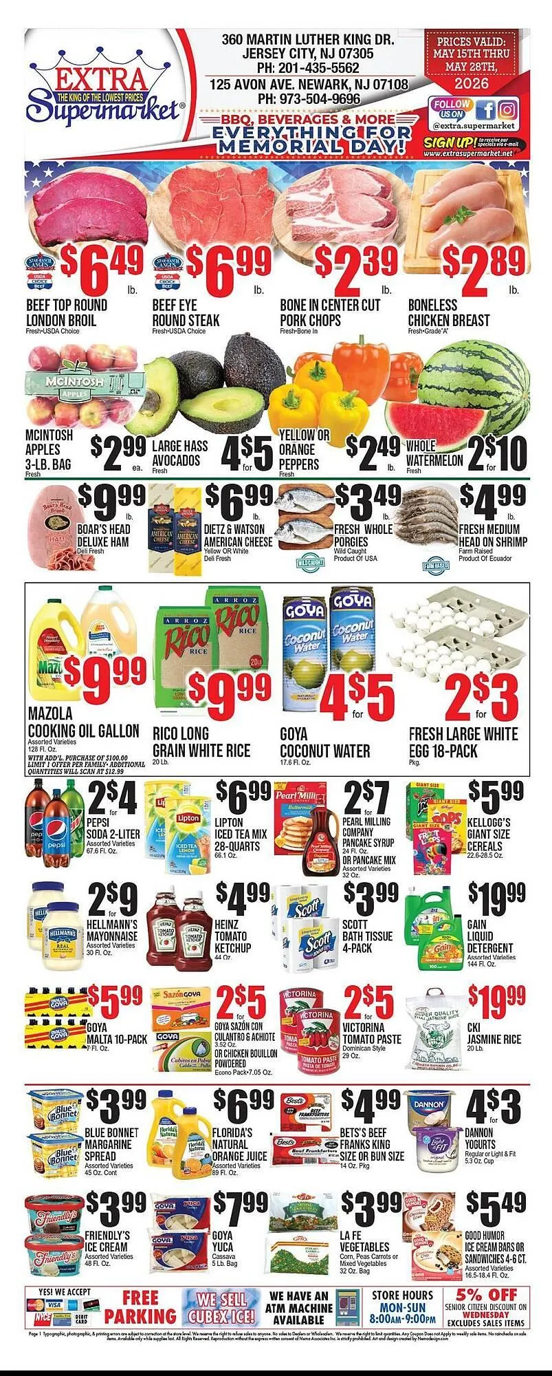 Extra Supermarket circular - 1