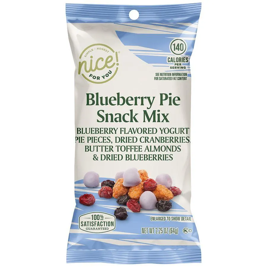 Nice! Snack Mix Blueberry Pie, 2.25 oz