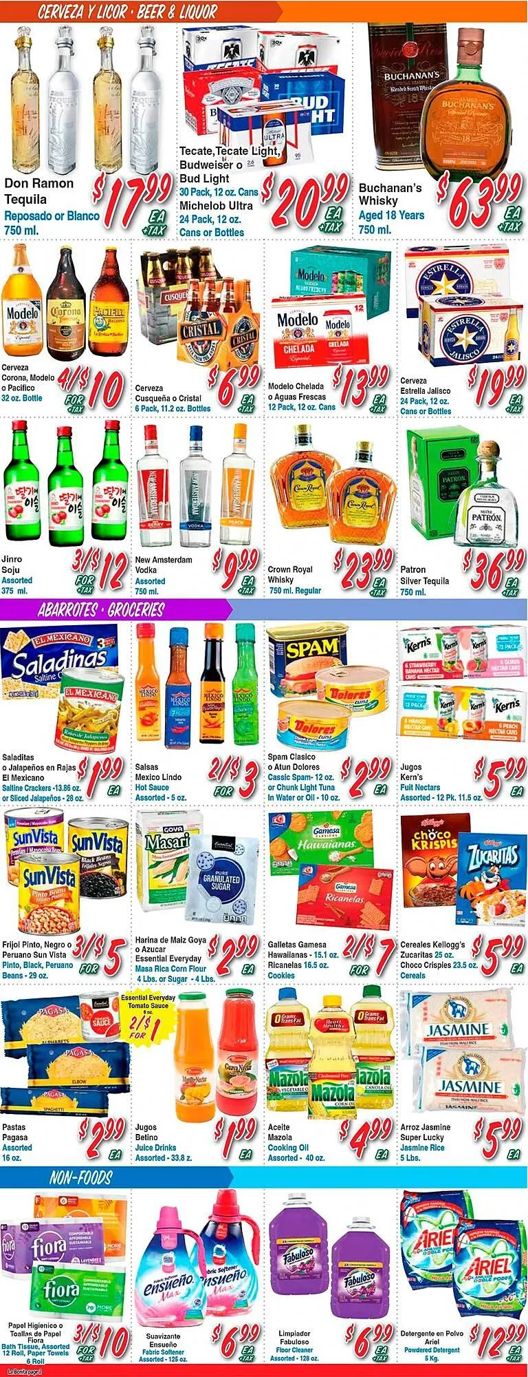 Catálogo de La Bonita Supermarkets Weekly Ad 19 de junio al 25 de junio 2024 - Página 2