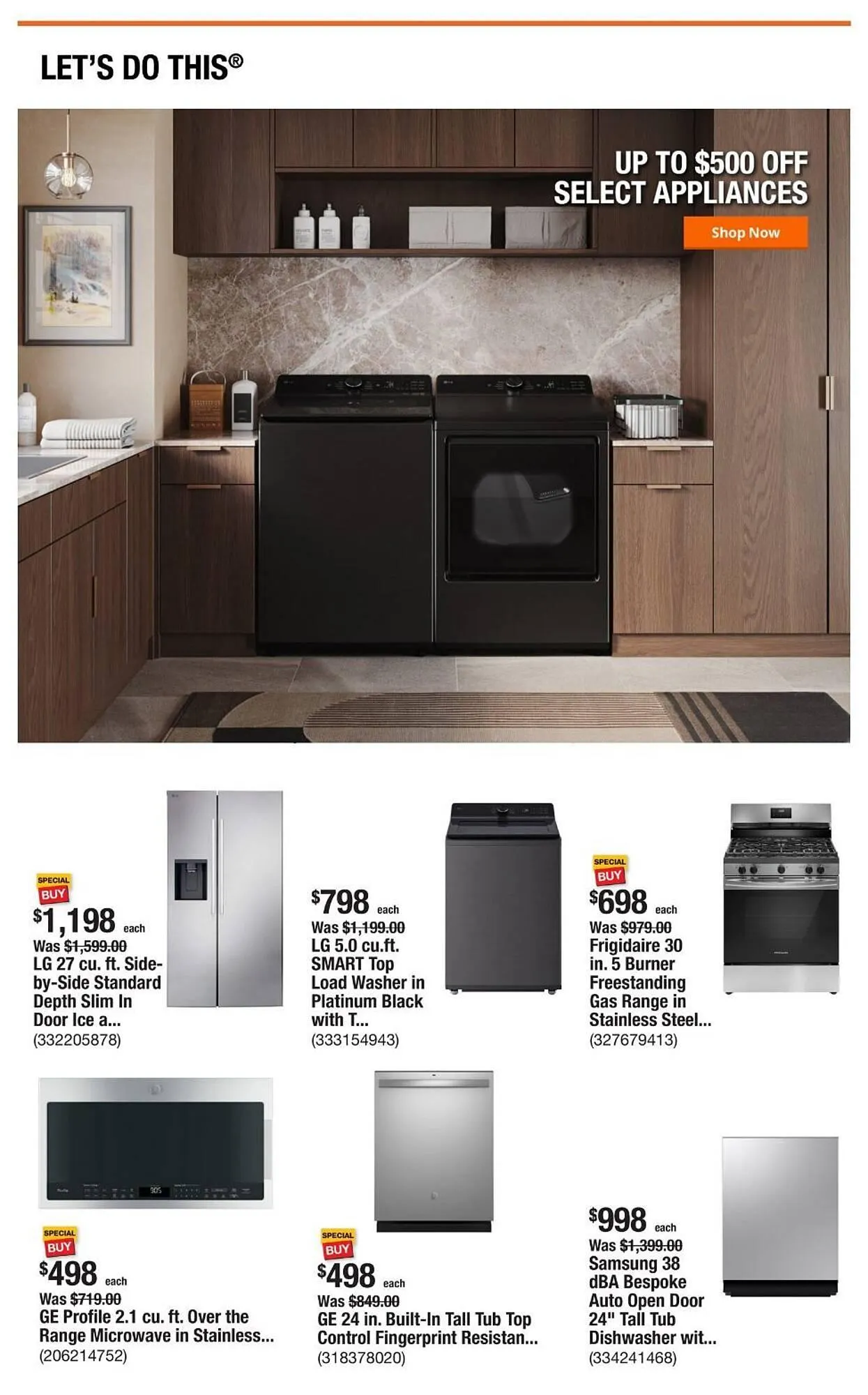 Weekly ad The Home Depot Weekly Ad from July 17 to July 24 2025 - Page 3