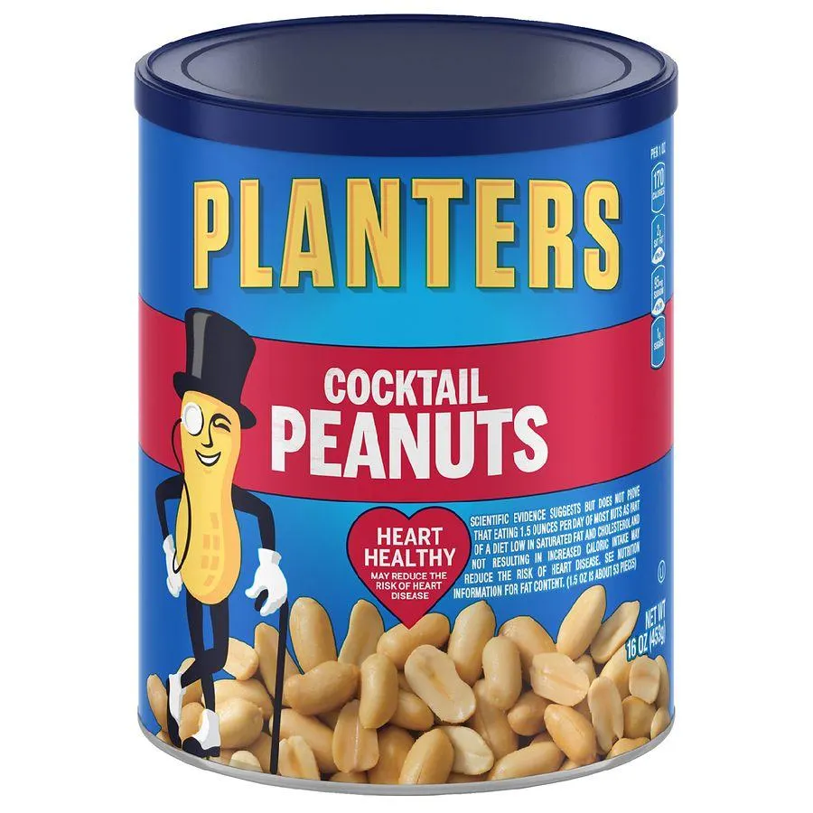 Planters Cocktail Peanuts, 16.0 oz