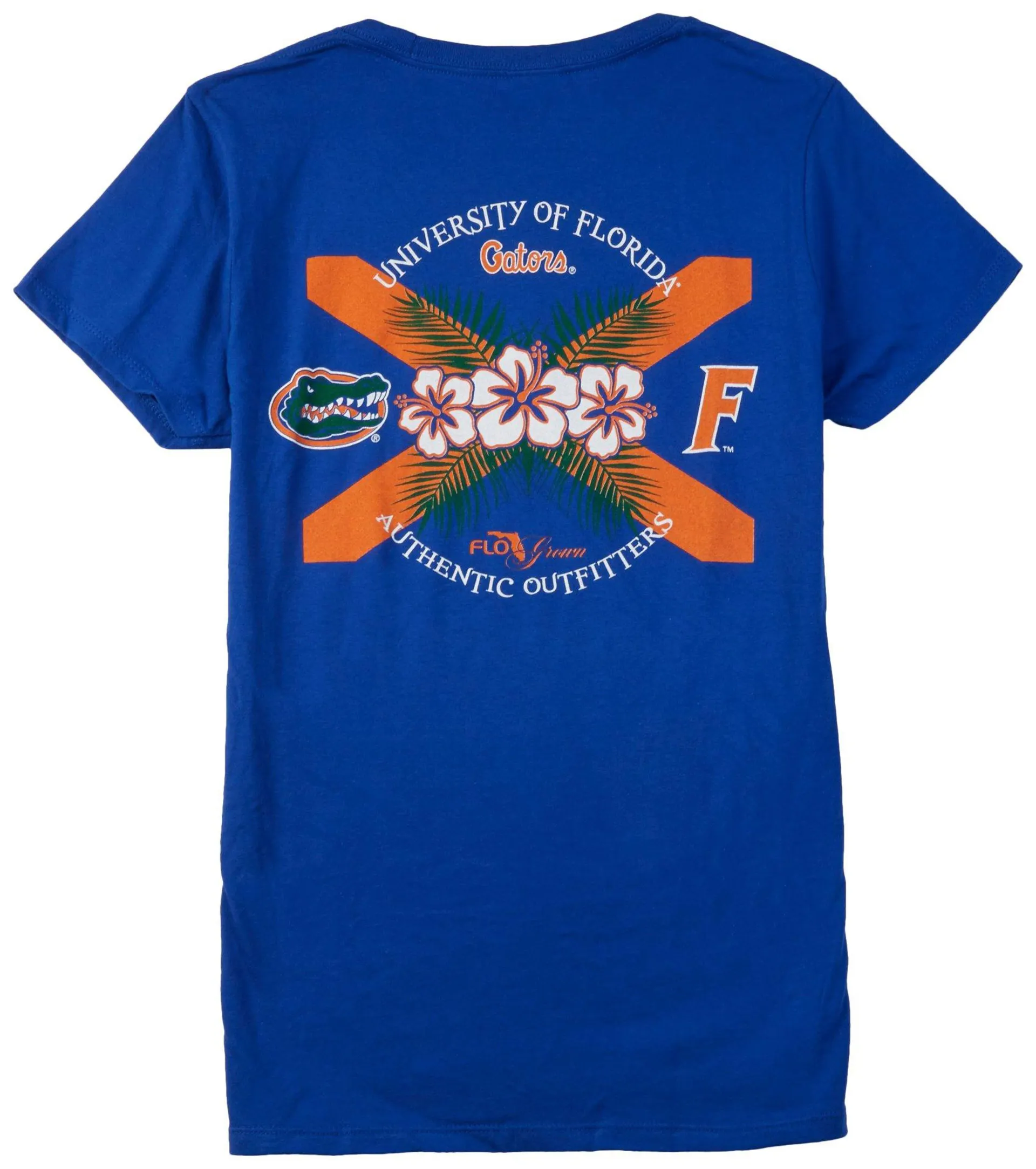 Womens Florida Gators Hibiscus T Shirt