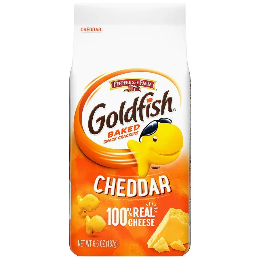 Goldfish Cheddar Cheese Crackers, 6.6 oz