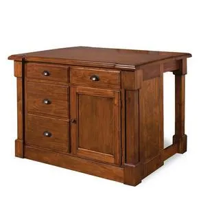 Isla de cocina Aspen, marrón