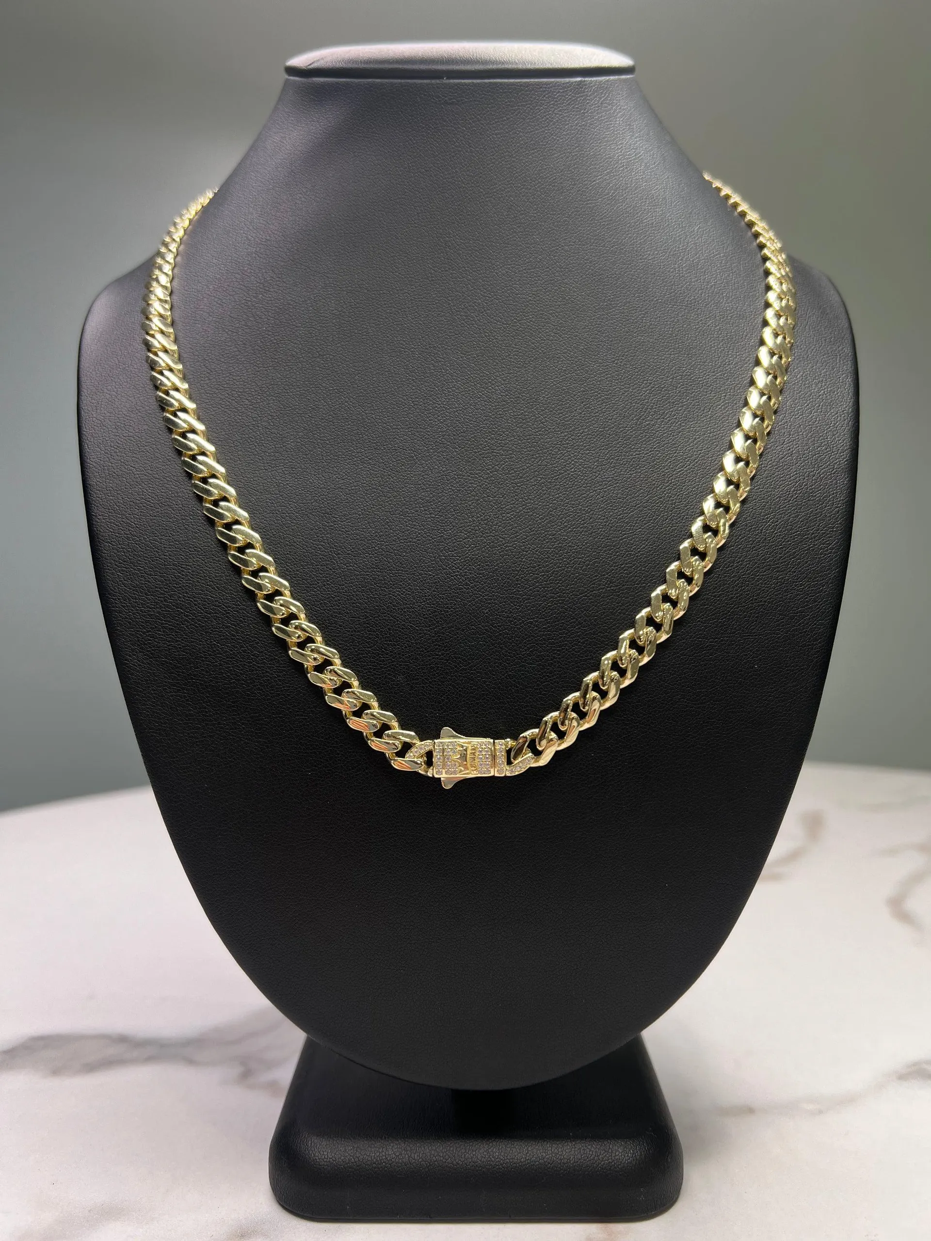 Cadena Monaco 7mm 10k