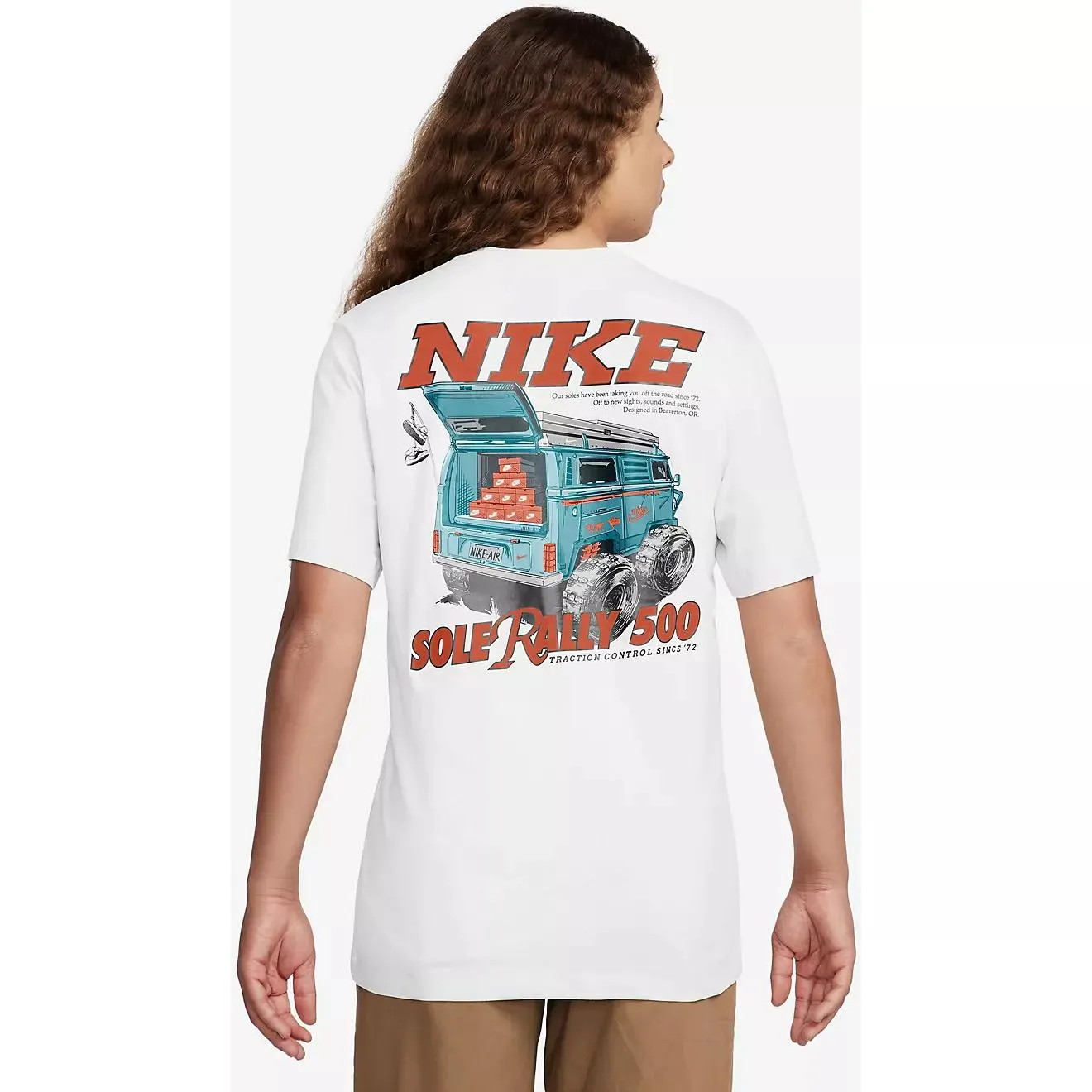 Nike Men's NSW Sole Rally LBR Short Sleeve Shirt