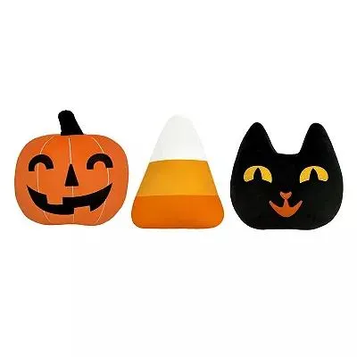 Celebrate Together™ Halloween 3-Pack Shaped Decorative Throw Pillow Set