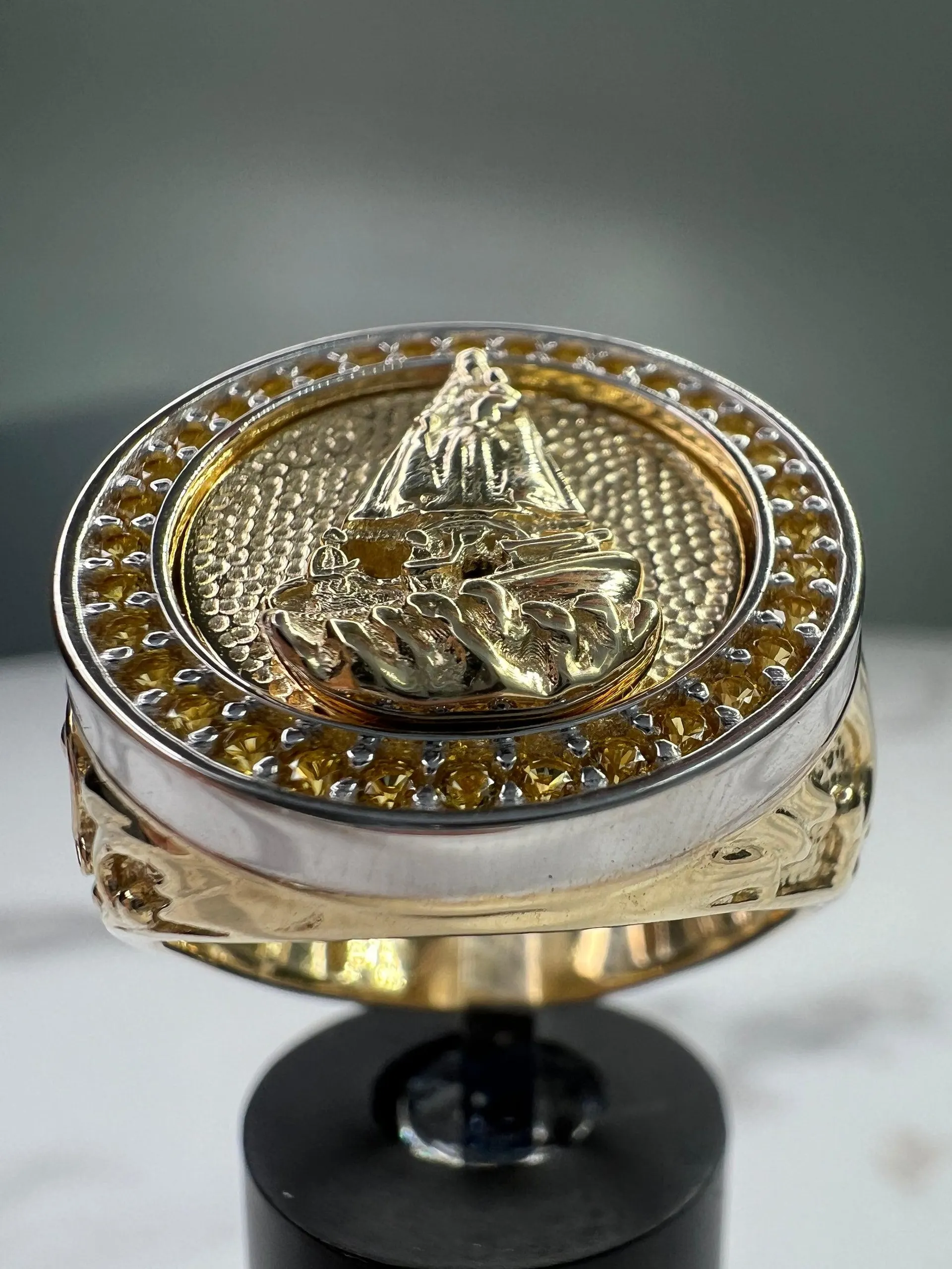 Virgin of Charity Ring 14K