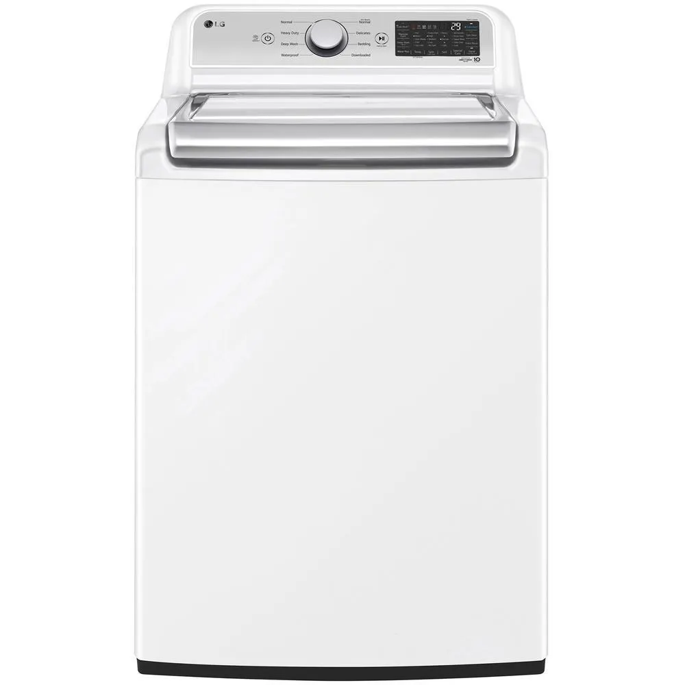 LG WT7400CW 5.5 cu. ft. Mega Capacity Top Load Washer with TurboWash3D™ – White