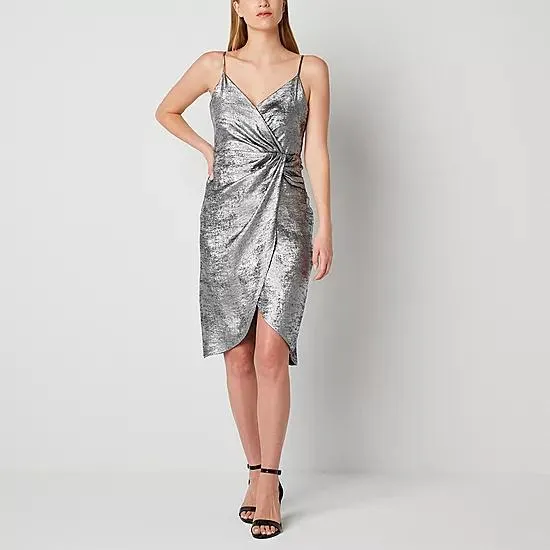 Worthington Sleeveless Midi Slip Dress