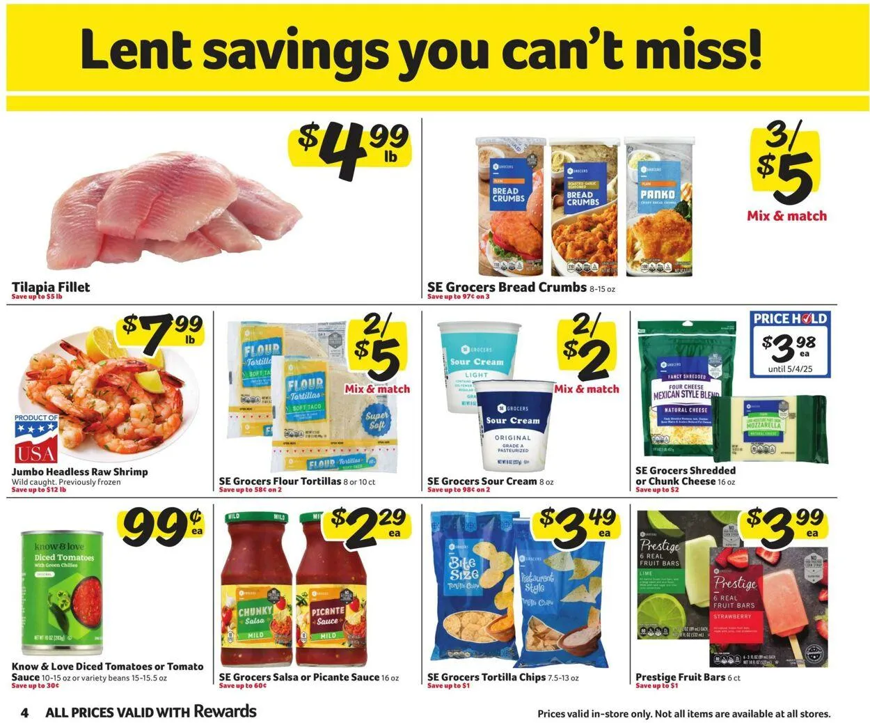 Catálogo de Winn Dixie Current weekly ad 12 de marzo al 25 de marzo 2025 - Página 4