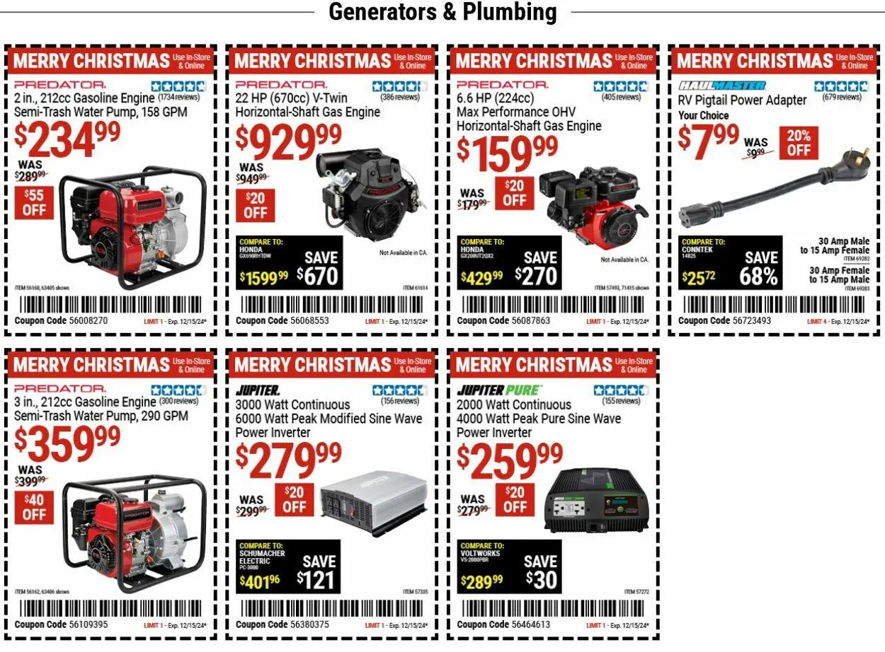 Catálogo de Harbor Freight Current weekly ad 9 de diciembre al 18 de diciembre 2024 - Página 4