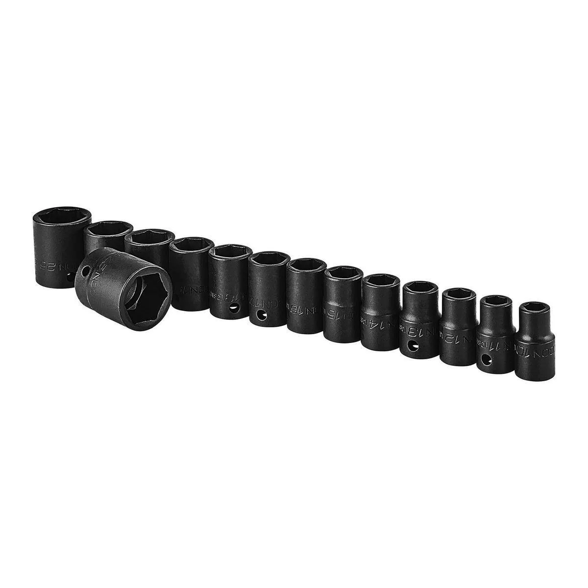 ICON 1/2 in. Drive Metric Professional Impact Socket Set, 14-Piece