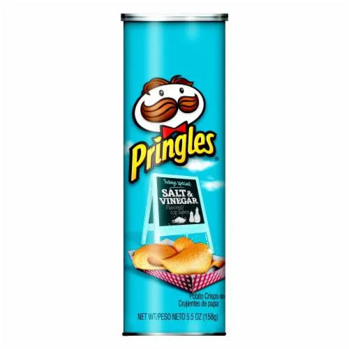 Pringles Salt & Vinegar Flavored Potato Crisps