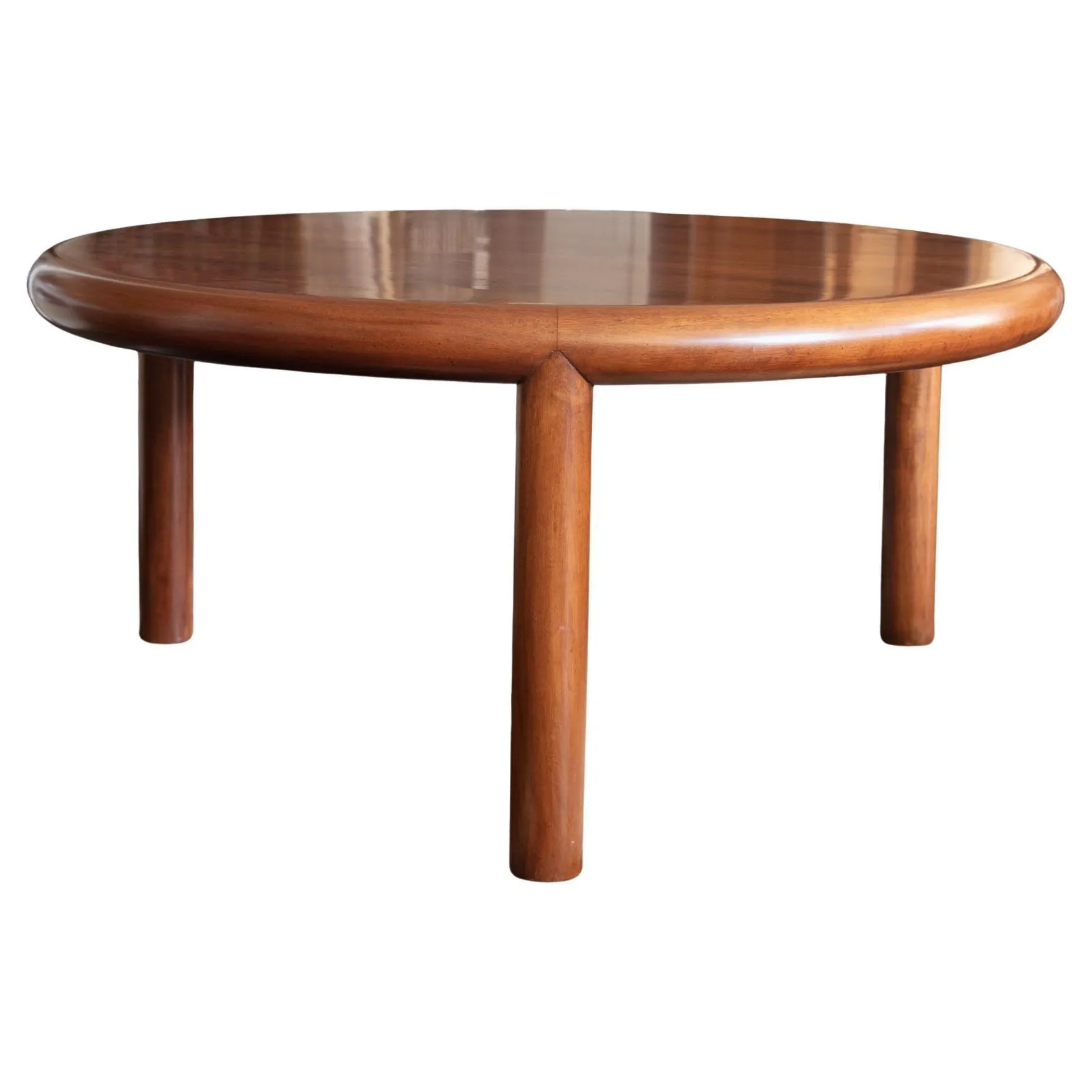 Mesa de comedor de tres patas Tonelli & Broggi de mediados de siglo