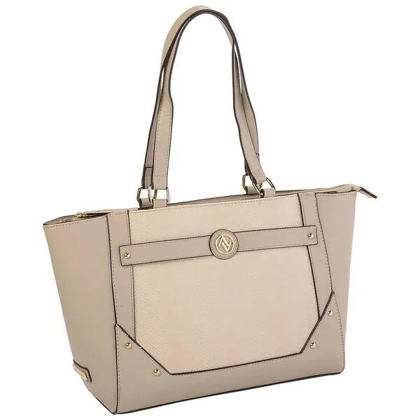 Adrienne Vittadini Lizard Front Tote