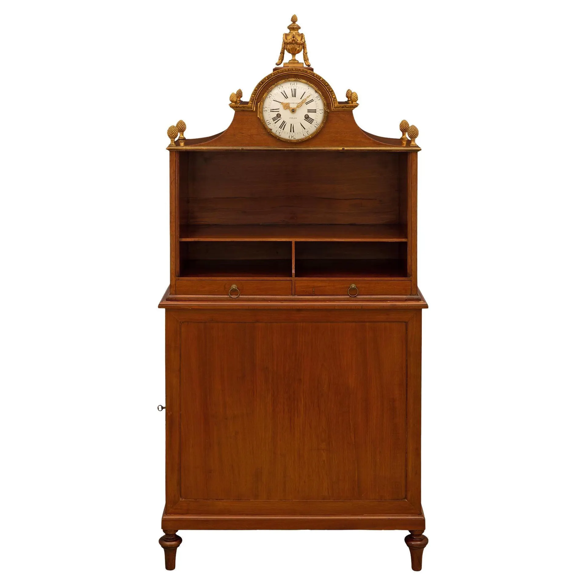 Armario francés de caoba del siglo XVIII, época Luis XVI