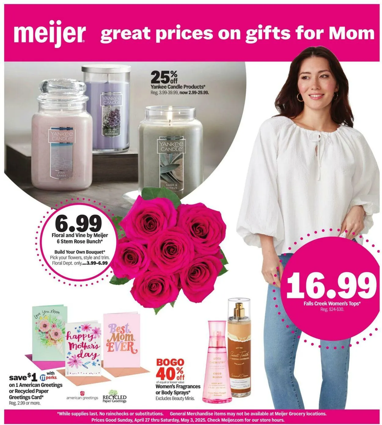 Catálogo de Meijer Current weekly ad 27 de abril al 11 de mayo 2025 - Página 1