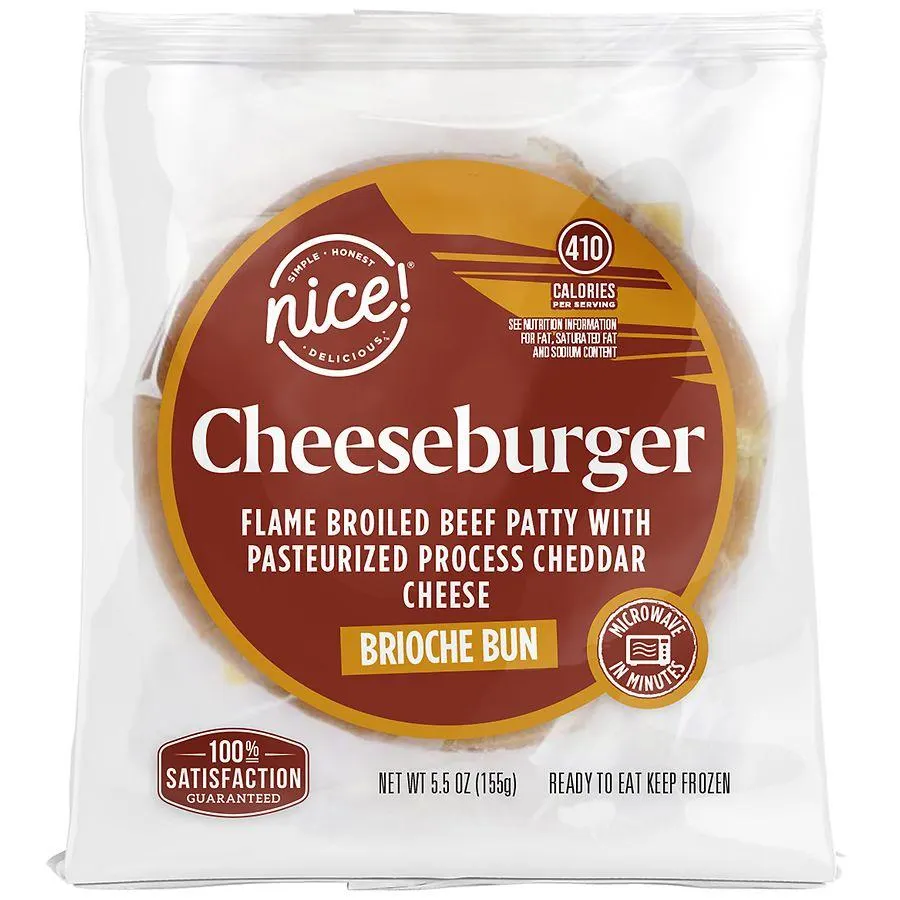 Nice! Cheeseburger, 5.5 oz
