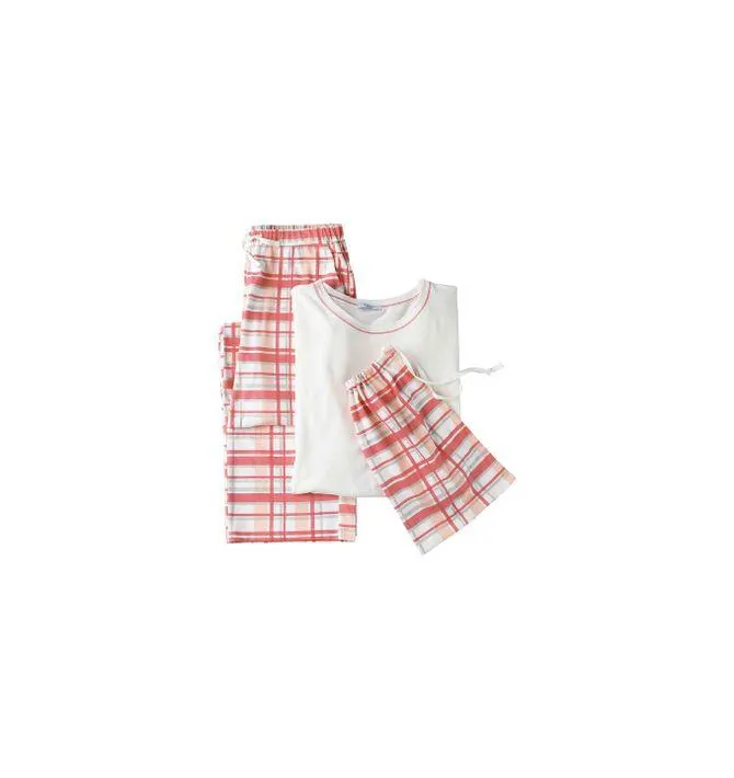 Women's Plaid PJ Set
