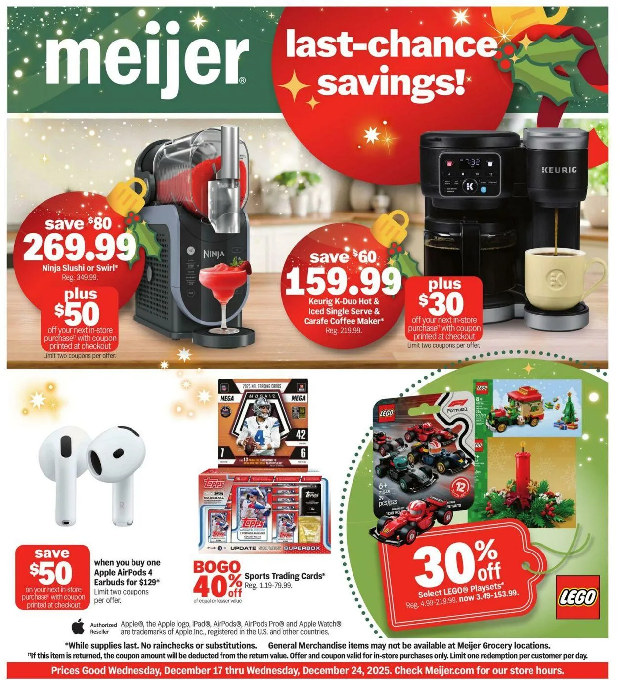 Catálogo de Meijer Current weekly ad 17 de diciembre al 24 de diciembre 2025 - Página 1