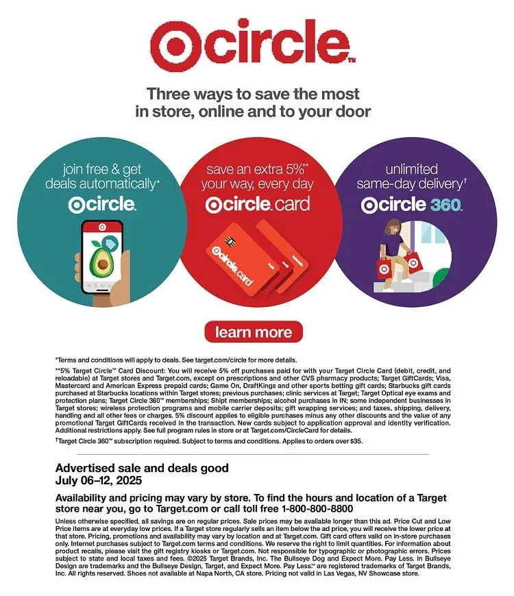 Catálogo de Target Current weekly ad 6 de julio al 12 de julio 2025 - Página 48