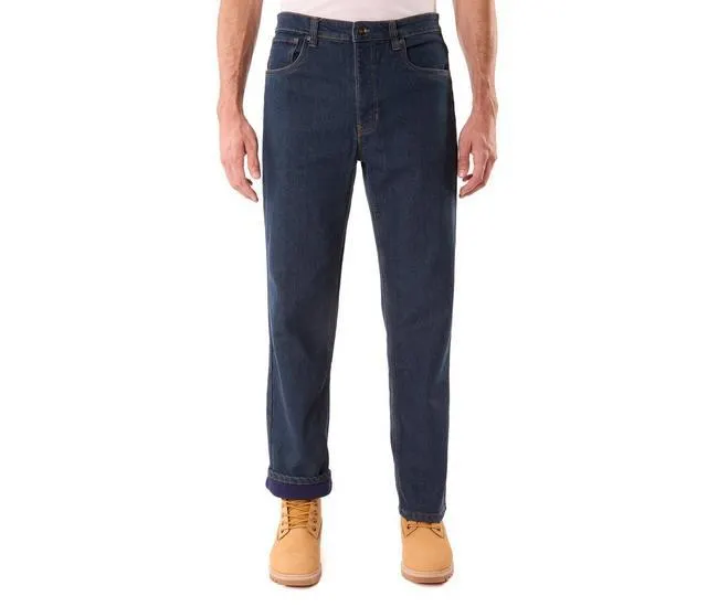 Mens Fleece-Lined Smiths-Stretch 5-Pocket Jean