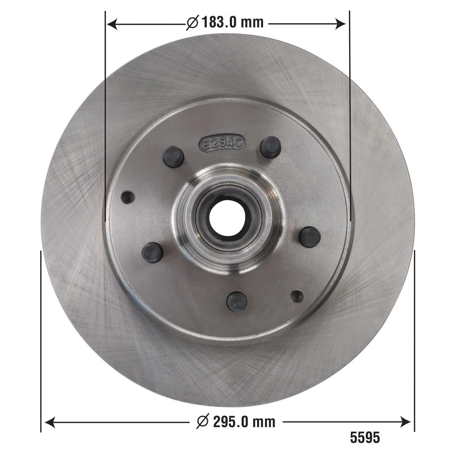 Duralast Disc Brake Rotor and Hub Assembly 5595