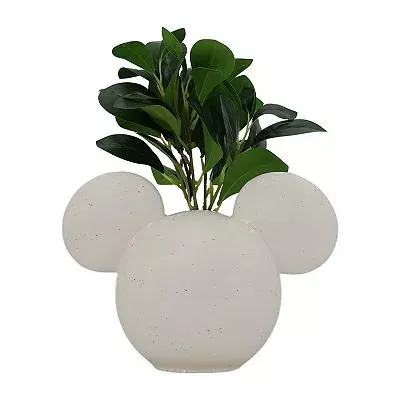 Disney's Mickey Mouse Head Vase with Artificial Plant by The Big One®